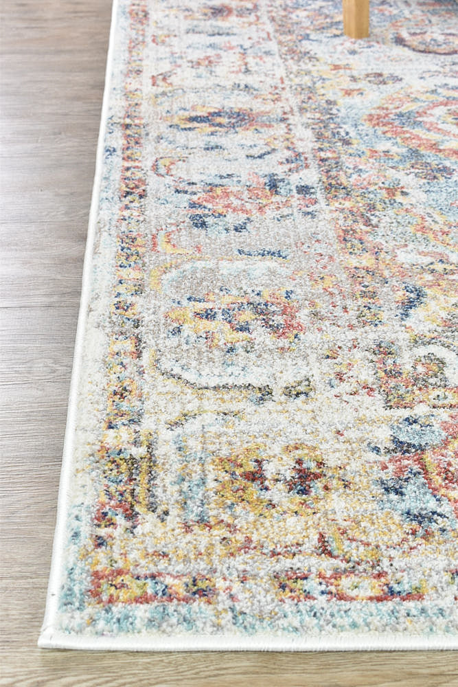 Morocco 0410A Navy Cream Rug