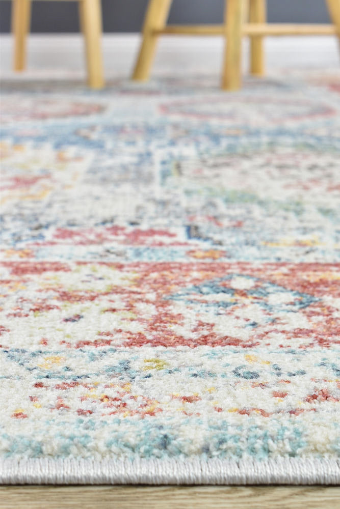 Morocco 0414A Tile Grey Rug