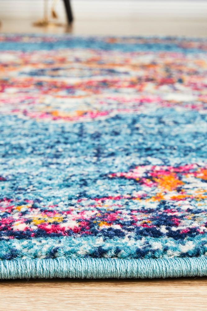 Radiance 433 Marine Round Rug