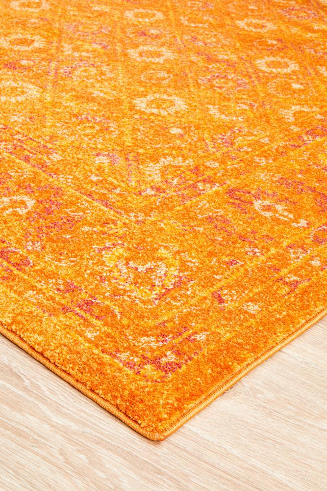 Radiance 444 Burnt Orange Rug