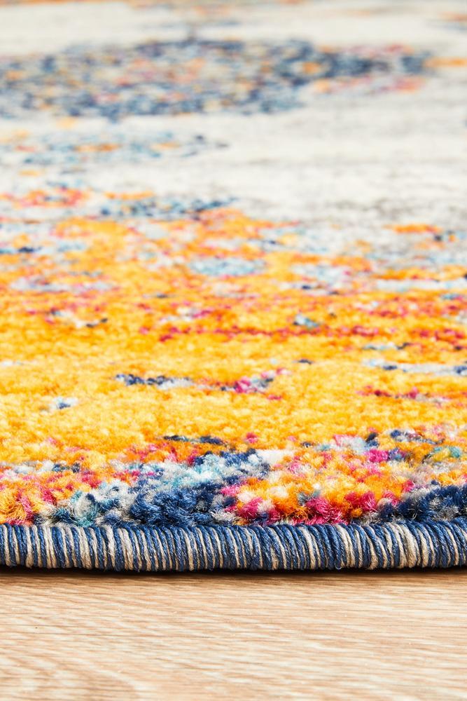 Radiance 555 Bone Round Rug