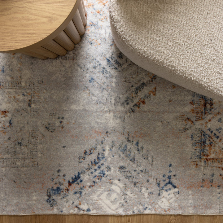 Cloud Ornate Multi Washable Rug