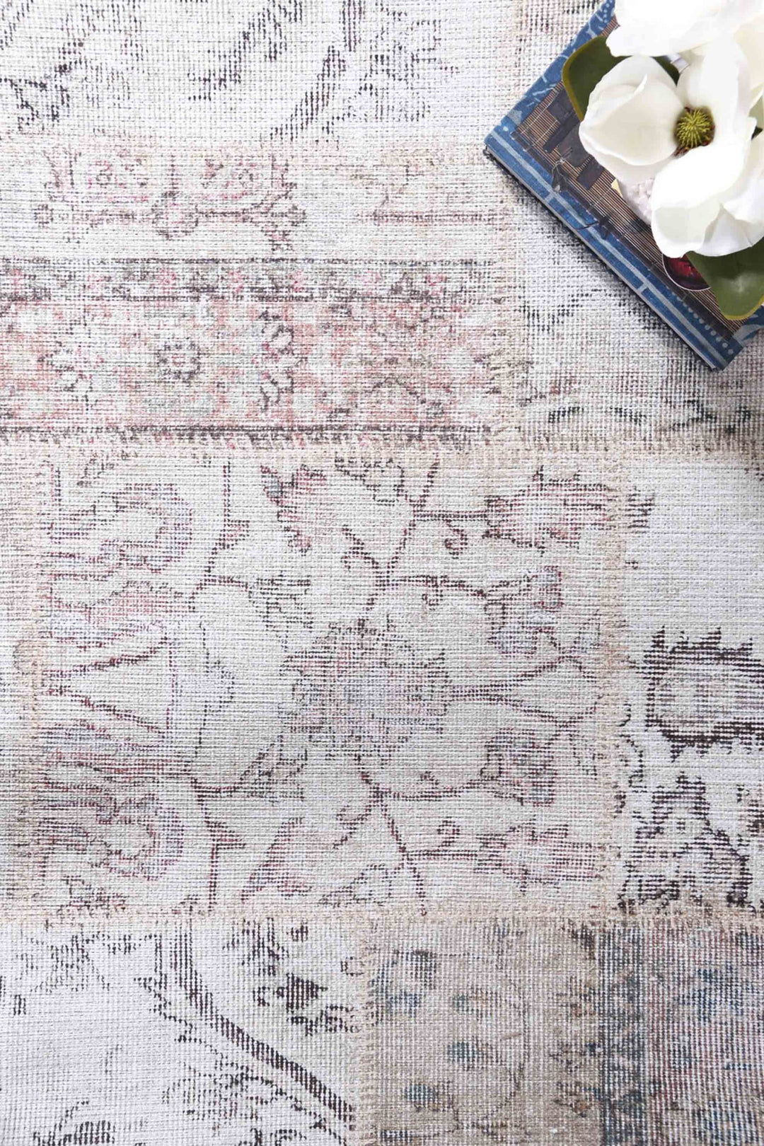 Vintage Crown Waterproof Patch Rug