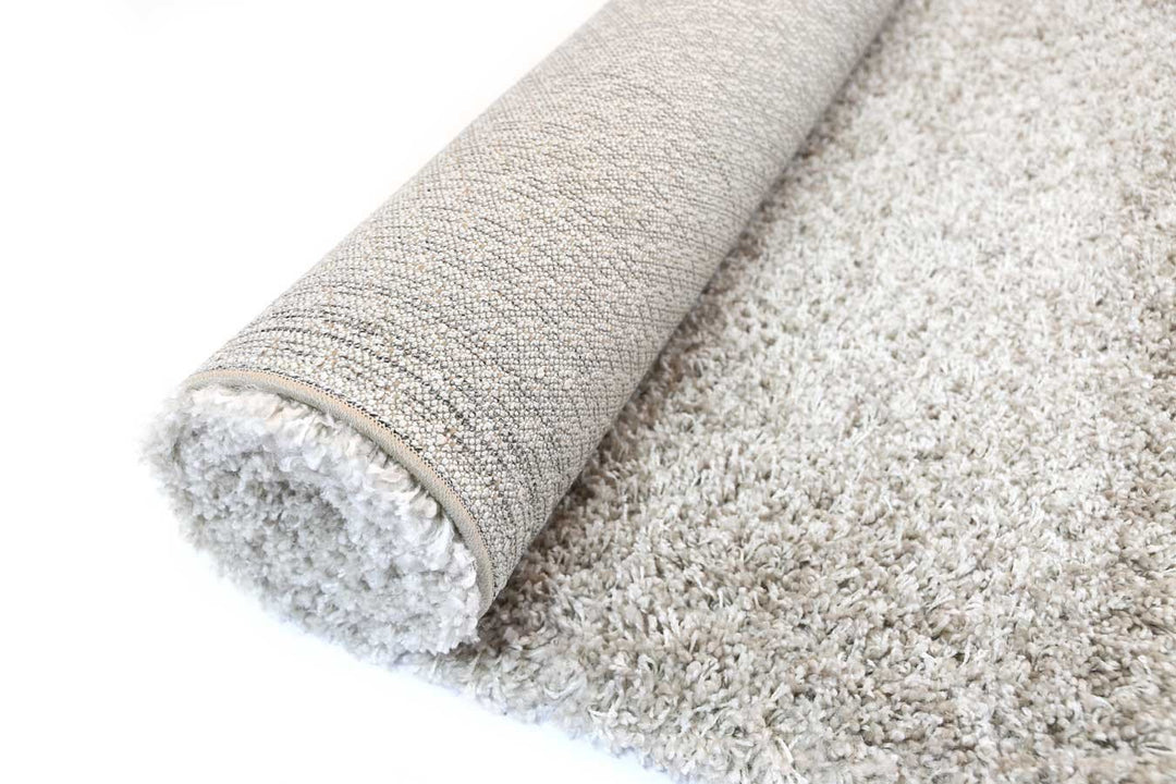 Austin Plush Beige Cream Shaggy Rug