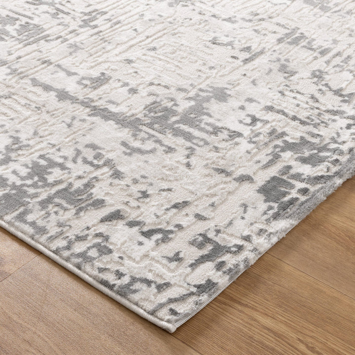 Amalfi Contemporary Cream Grey Rug