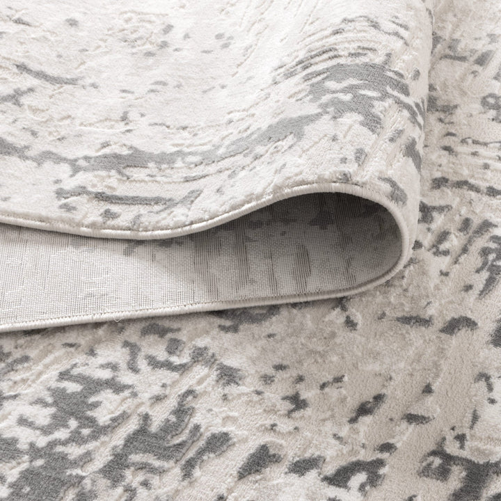 Amalfi Contemporary Cream Grey Rug