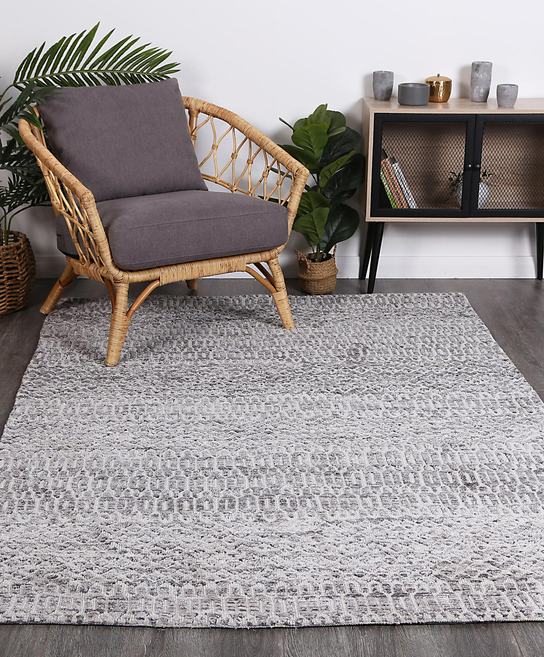 Amritsar Camphils Grey Rug