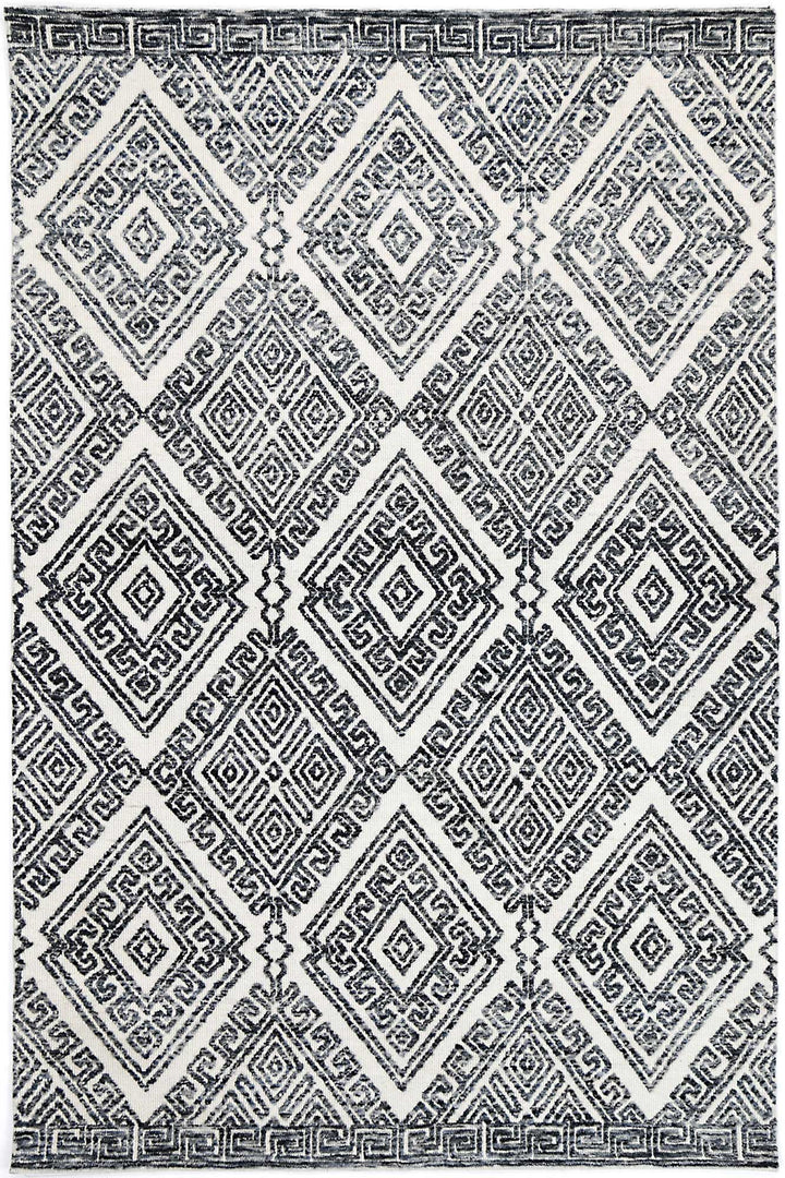 Amritsar Diamond Anthracite Rug