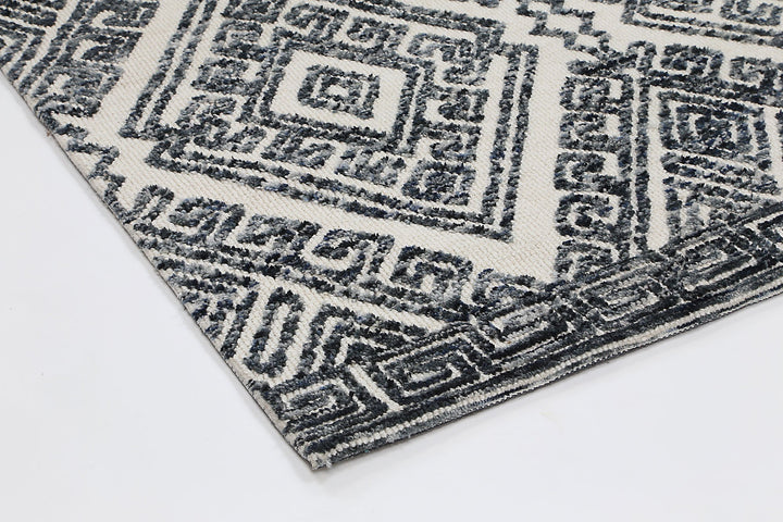 Amritsar Diamond Anthracite Rug