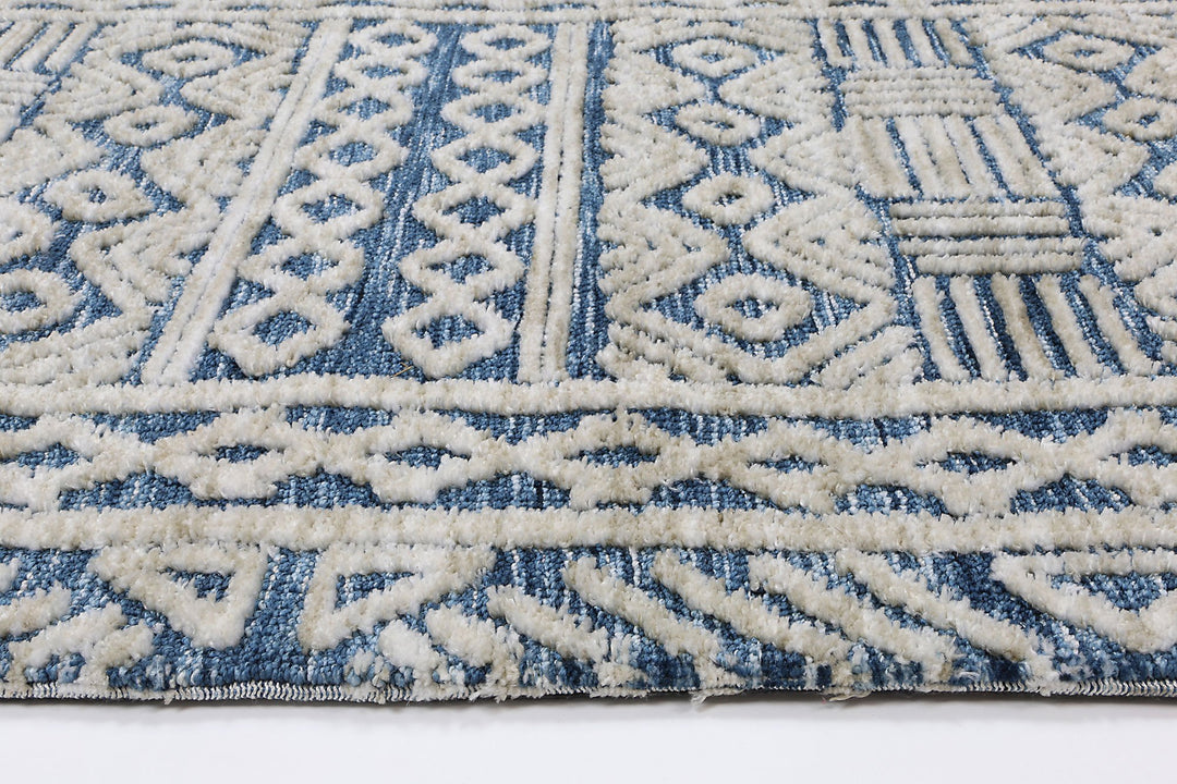 Amritsar Tribal Blue Rug