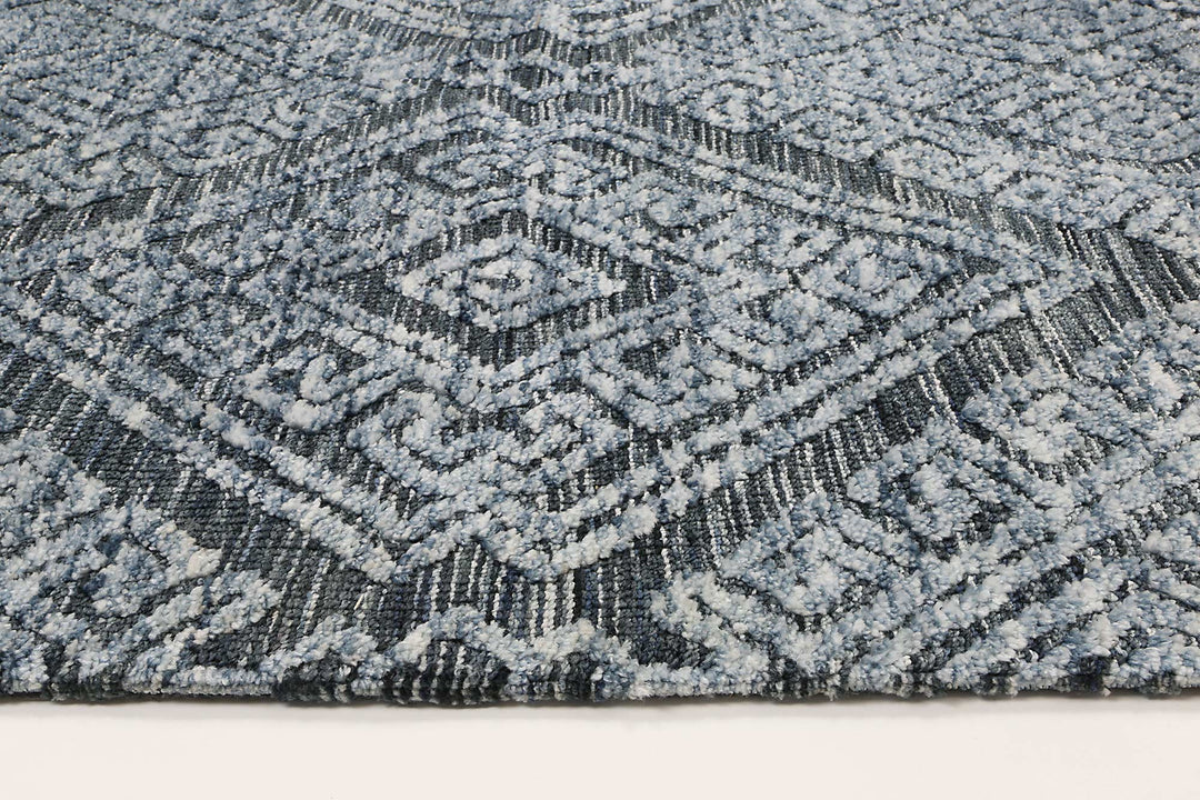 Amritsar Diamond Denim Rug