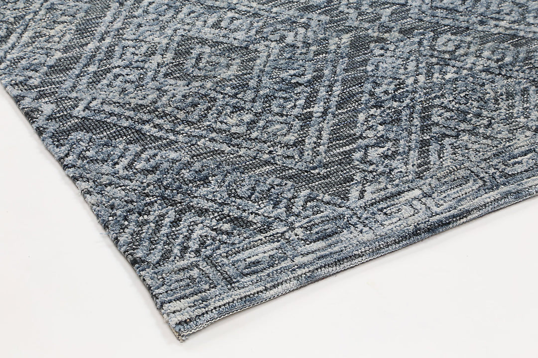 Amritsar Diamond Denim Rug