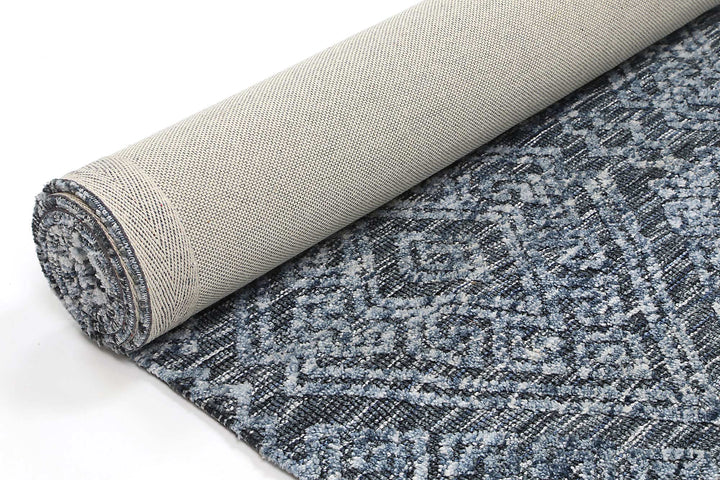 Amritsar Diamond Denim Rug