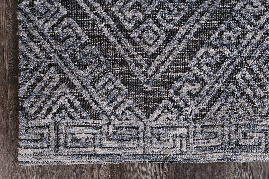 Amritsar Diamond Denim Rug