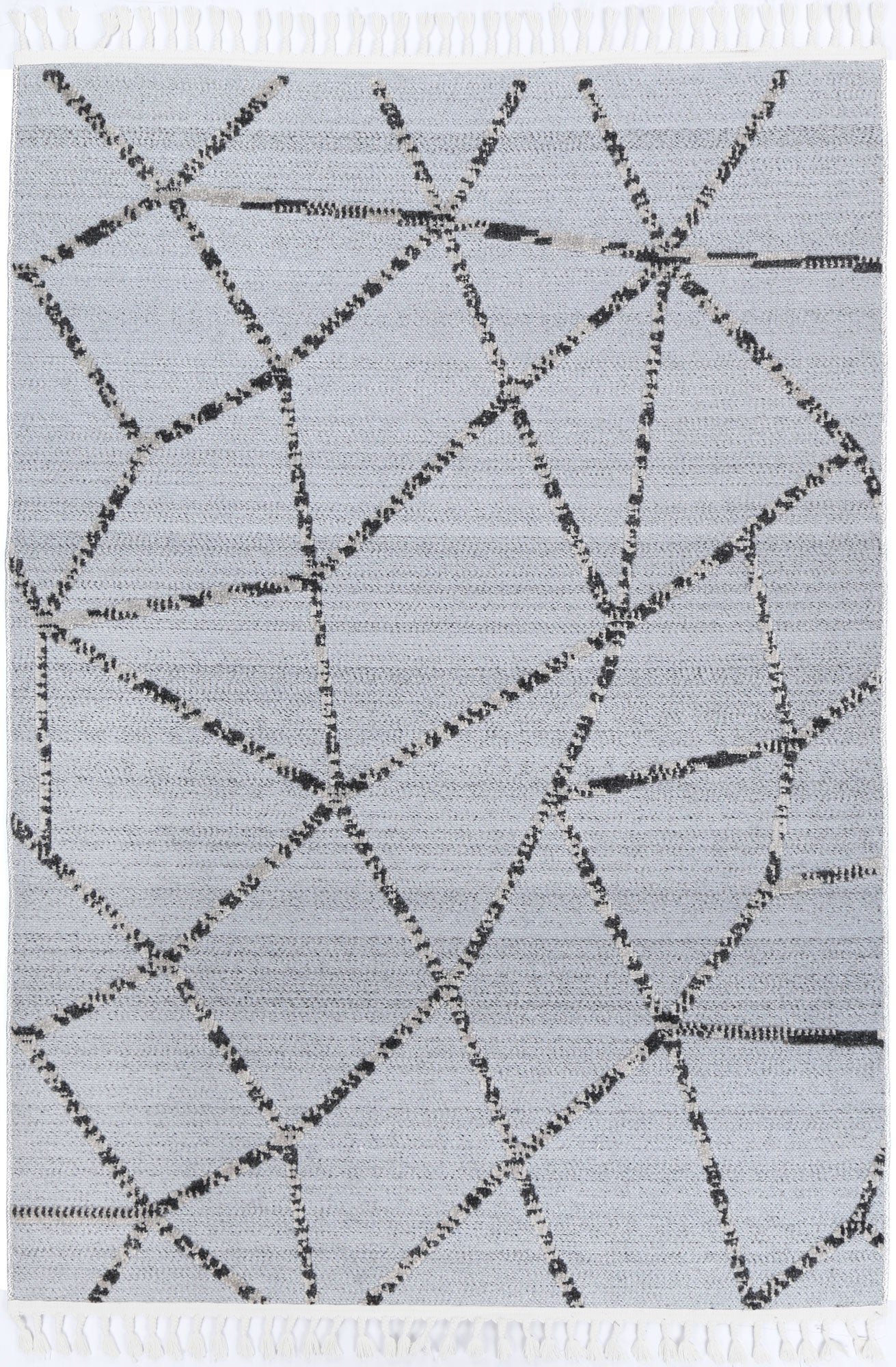 Ares Sparta Geomteric Grey and Ash Rug – Rugs N More
