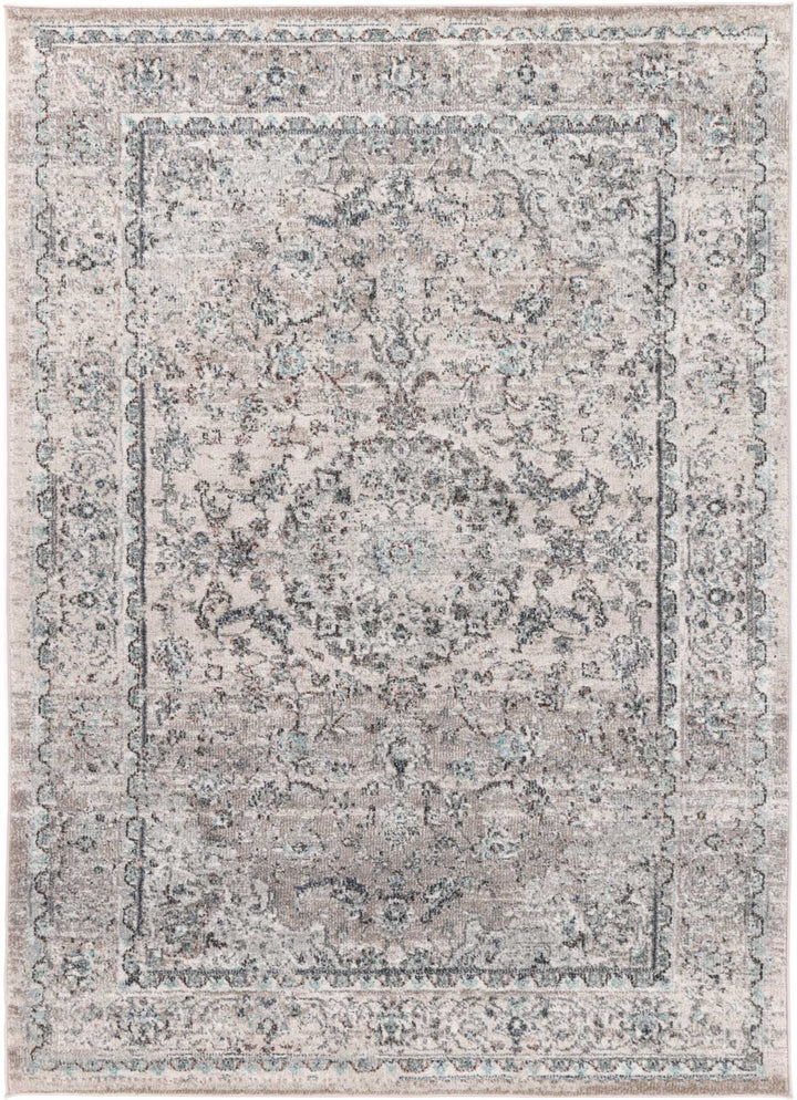 Artifact Grey Traditional Rug