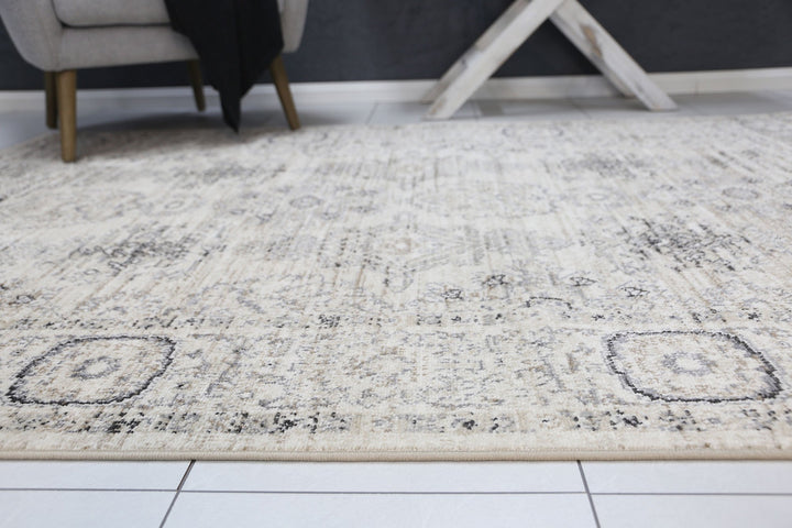 Arya Cream ZieglerTraditional Ikat Rug