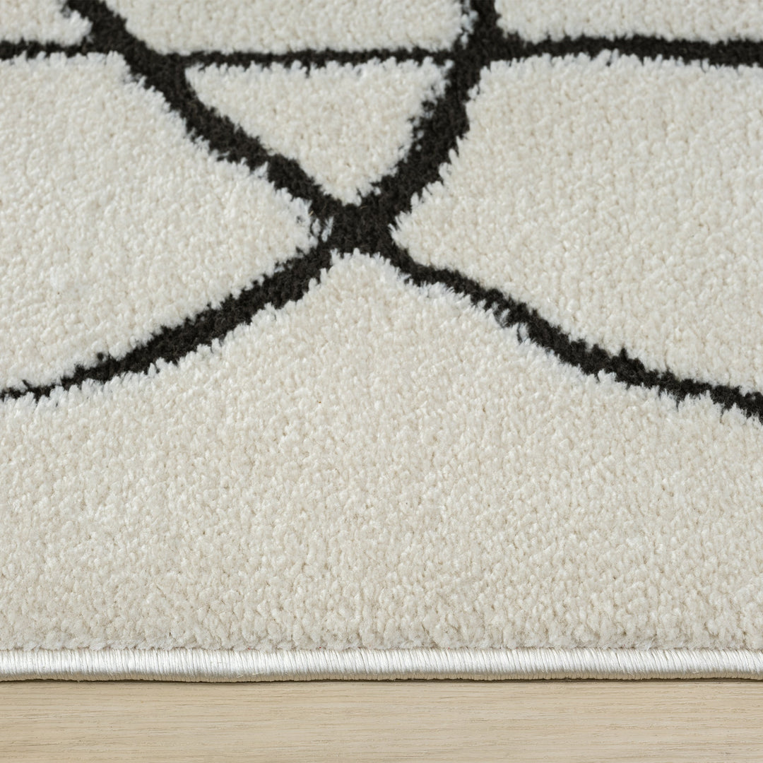 Arcadia Freeform Linework Ivory Rug