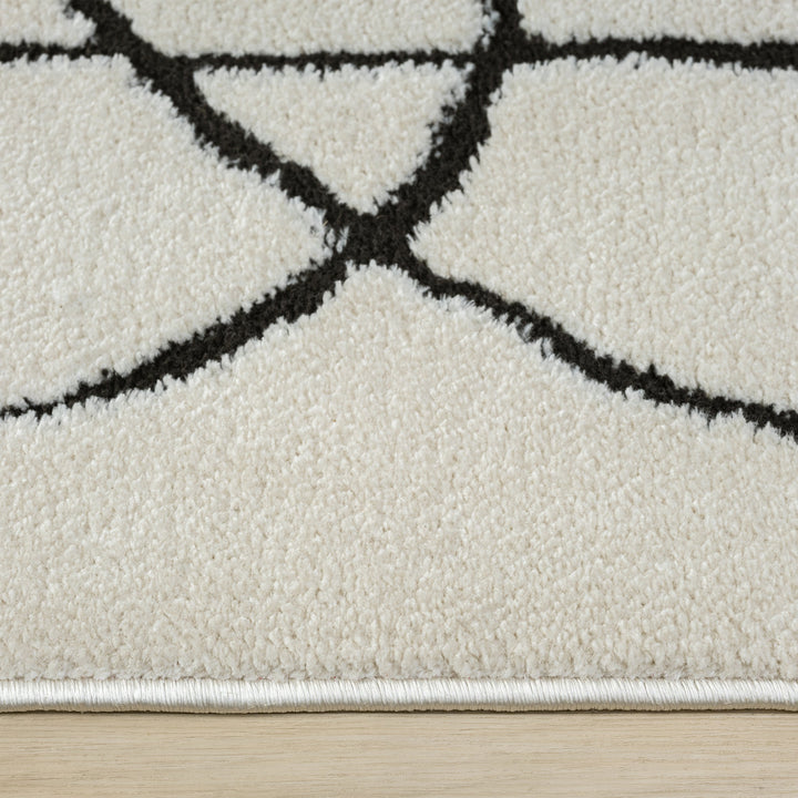 Arcadia Freeform Linework Ivory Rug
