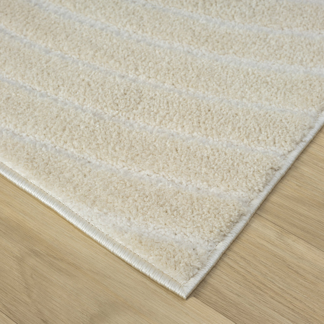 Arcadia Sculpted Arches Sand Runner Rug