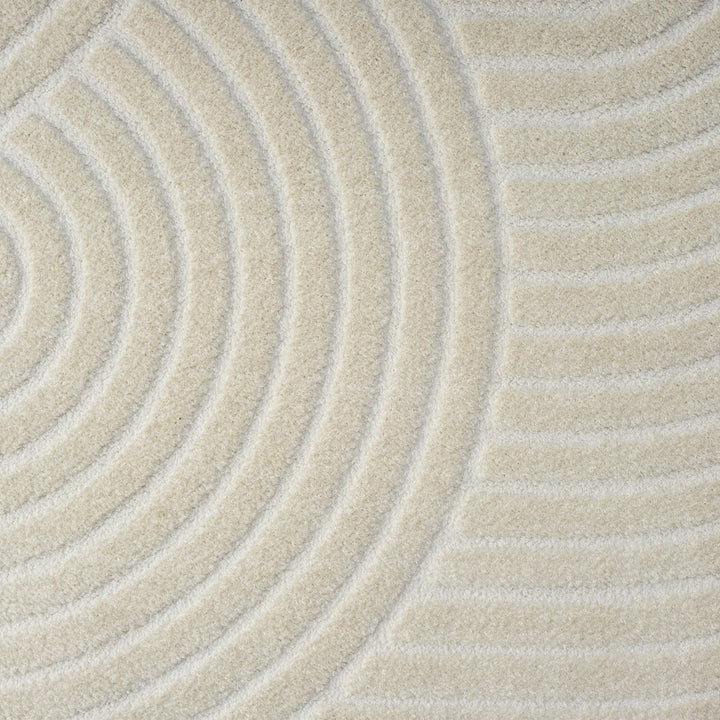 Arcadia Sculpted Arches Sand Runner Rug