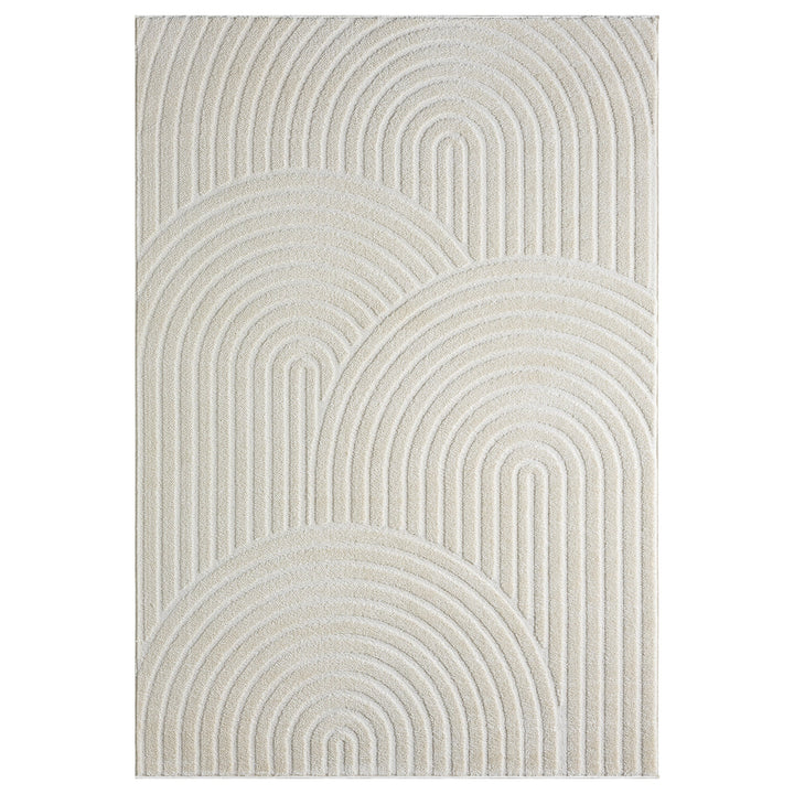 Arcadia Sculpted Arches Sand Rug