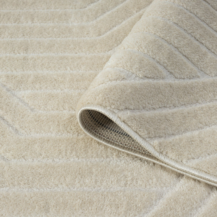 Arcadia Geometric Maze Stone Rug