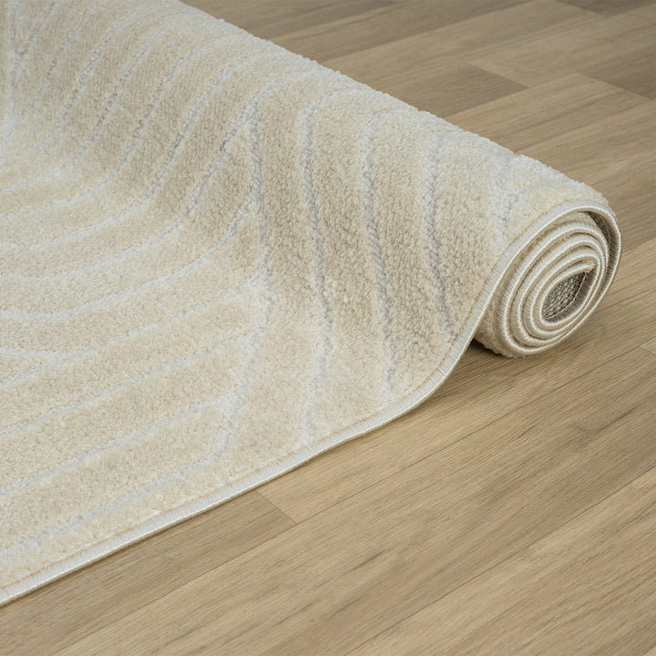 Arcadia Geometric Maze Stone Rug