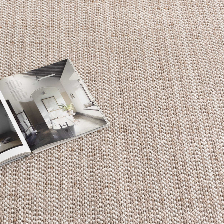 Berno Ivory Beige Loop Rug