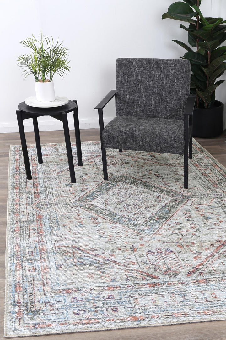 Babylon Nippur Multi Washable Rug