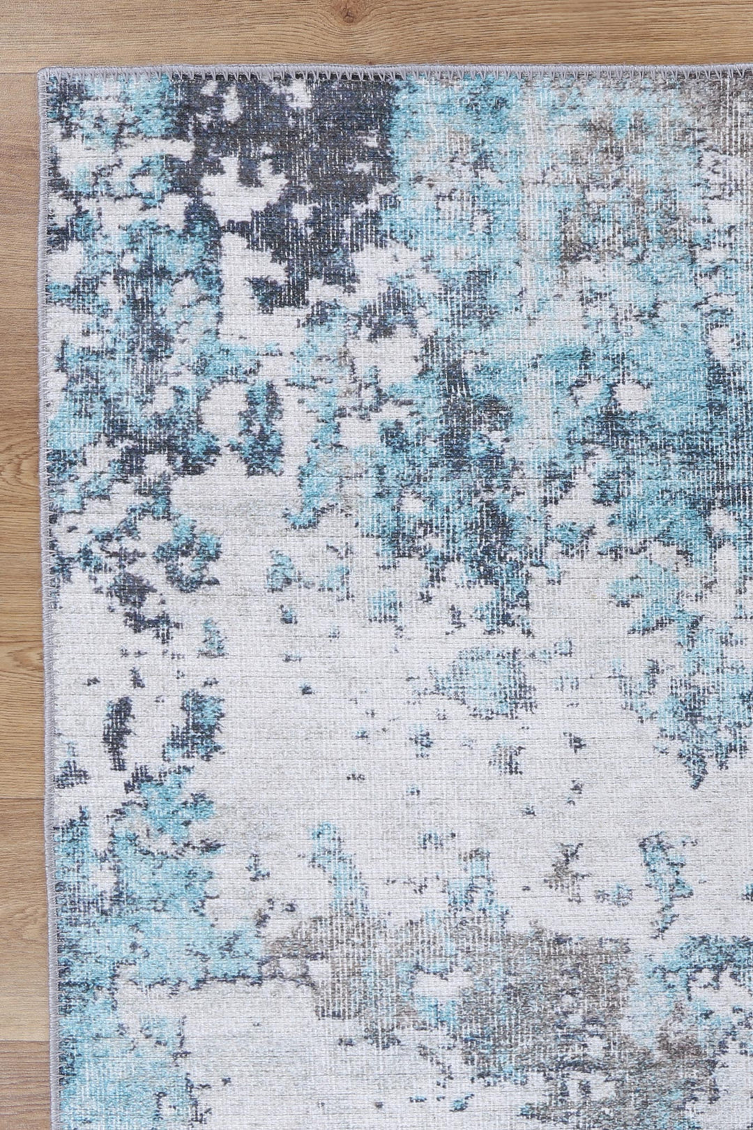 Babylon Akkad Blue Washable Rug