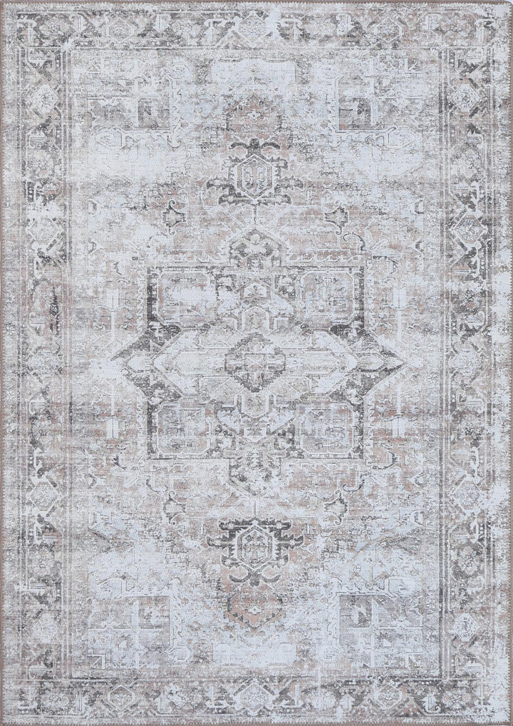 Babylon Nuzi Blush Washable Rug