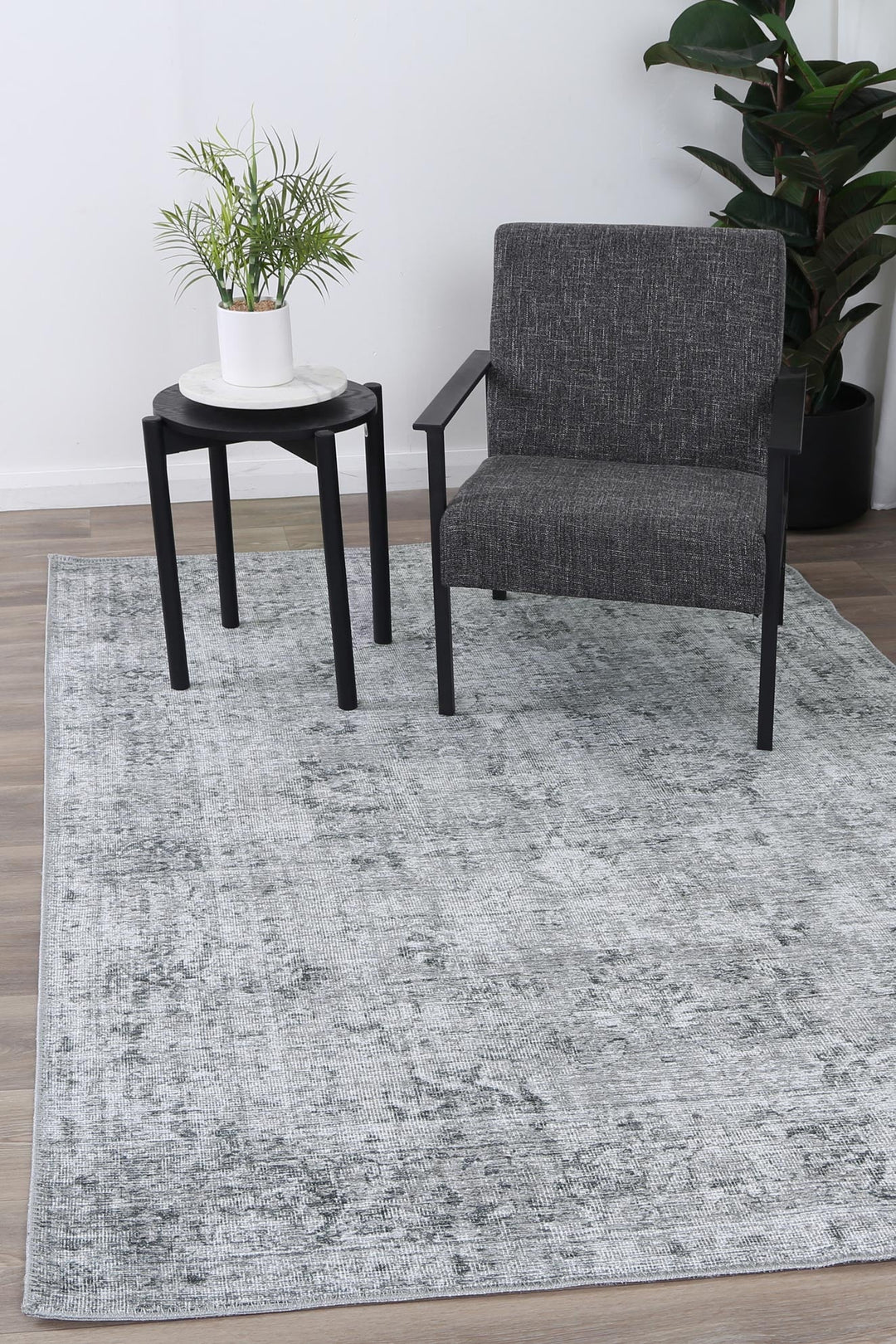 Babylon Tuttul Grey Washable Rug