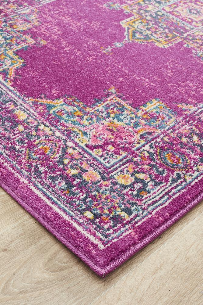 Babylon 211 Fuchsia  Runner Rug