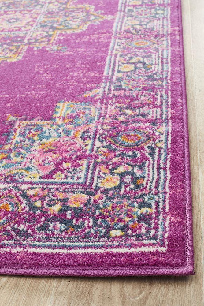 Babylon 211 Fuchsia  Runner Rug