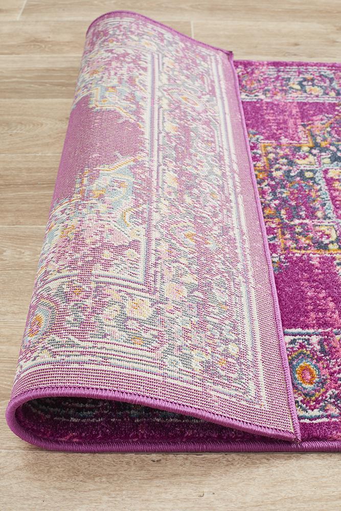 Babylon 211 Fuchsia  Runner Rug