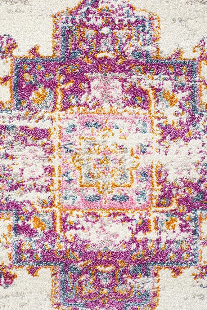 Babylon 211 Pink  Runner Rug