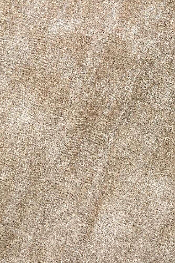 Bliss Silver Oyster Minimal Luxury Viscose Rug
