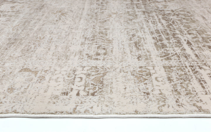 Bohemian Paradise Solid Beige Modern Rug