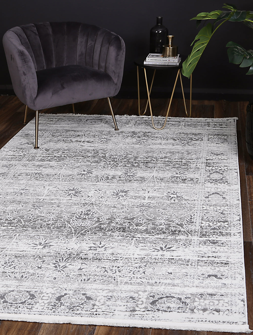 Grey Classic Rug Bohemian Paradise Classic Grey Rug – Rugs N More