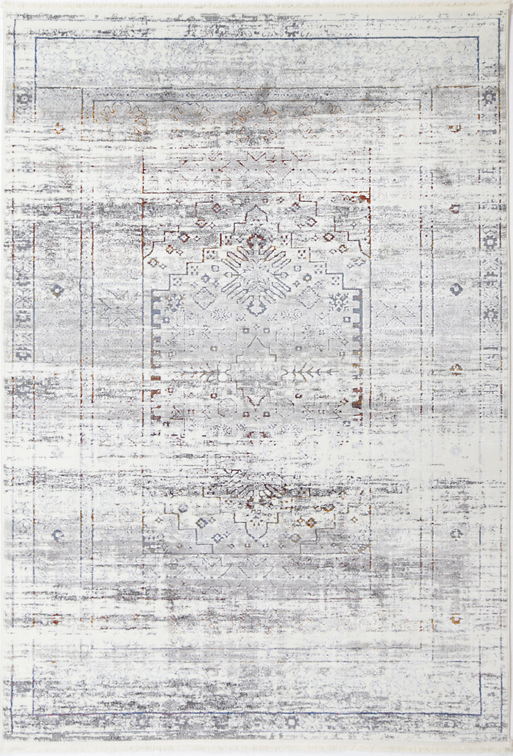 Bohemian Paradise Traditional Grey Multi Rug