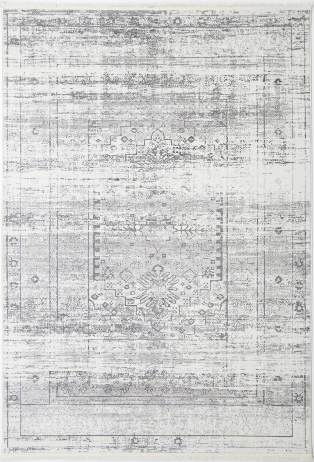 Bohemian Paradise Traditional Grey Rug