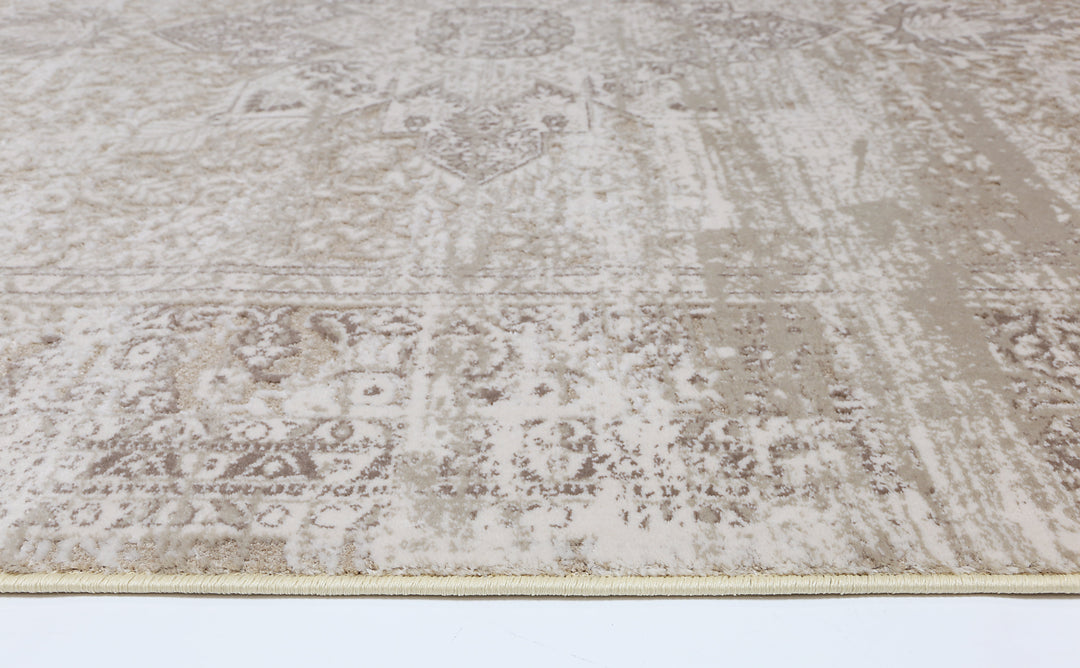 Bohemian Paradise Medalion Beige Rug