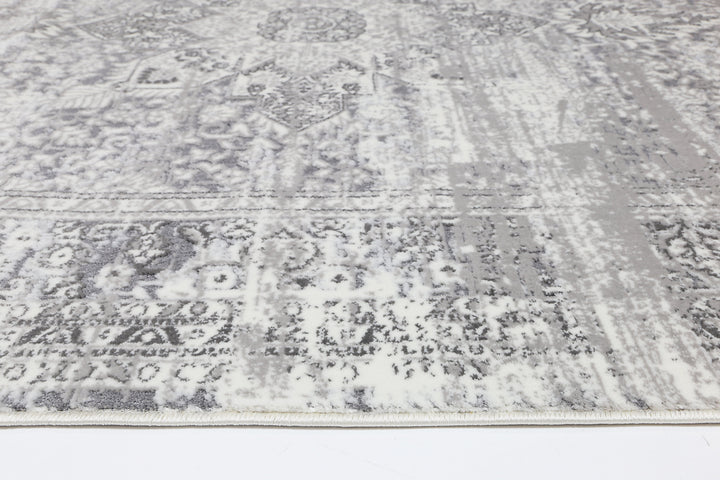 Bohemian Paradise Medalion Grey Rug