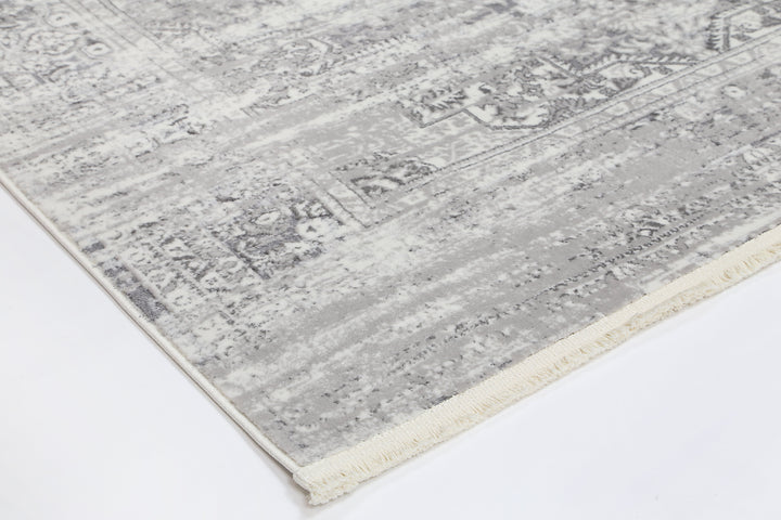 Bohemian Paradise Medalion Grey Rug