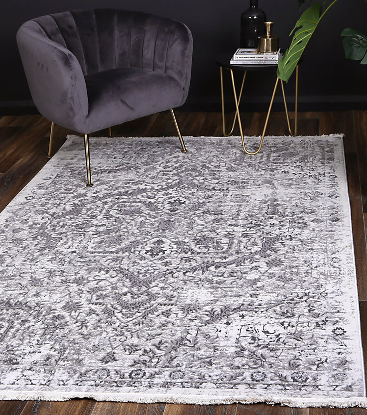 Bohemian Paradise Vintage Grey Rug