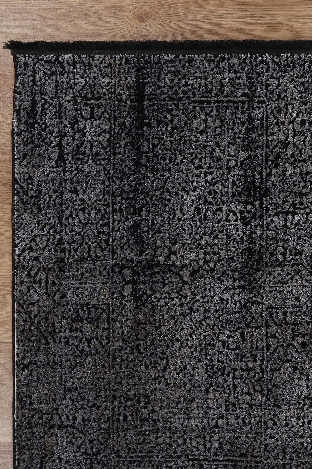 Brooklyn Distressed Oriental Pewter Rug