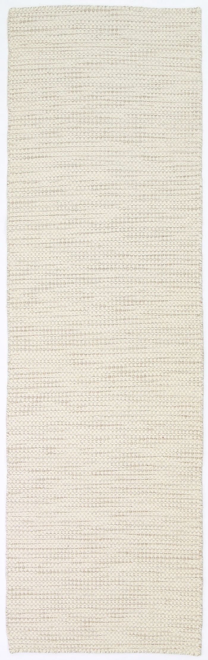 Nordic Beige Reversible Wool Runner Rug