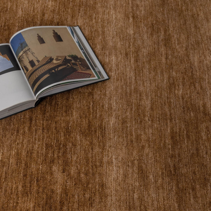 Charleston Hand-Knotted Wool Rug Butterscotch