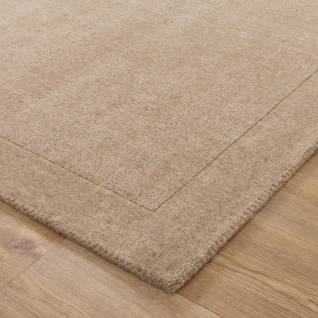 Sedona Caramel Border Wool Rug